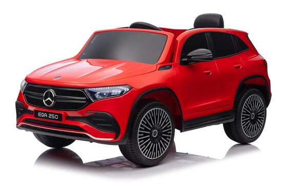 Mercedes EQA 250 bērnu elektro auto (sarkans, 4WD)