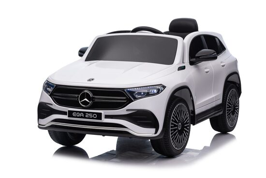 Mercedes EQA 250 bērnu elektro auto (balts, 4WD)