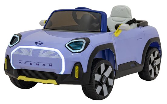 Mini Concept Aceman bērnu elektro auto (violets, 4WD)