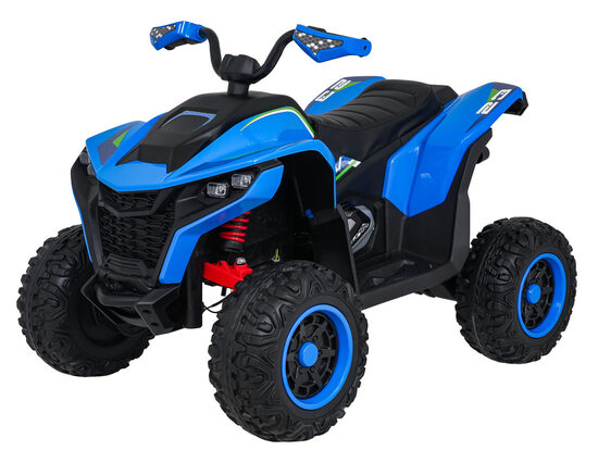 Quad Fast bērnu elektro kvadracikls (zils, 4WD)
