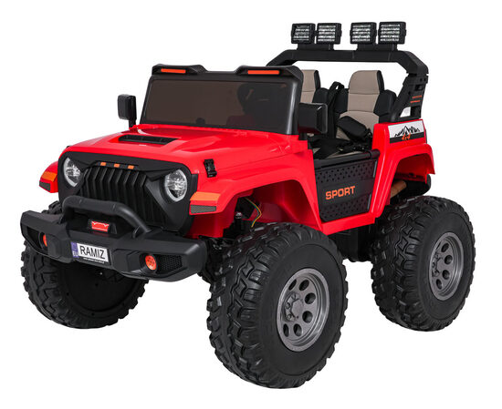 Extreme Sport 4x4 bērnu elektro auto (sarkans, 4WD)