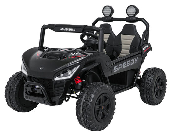SPEEDY 4x4 Buggy bērnu elektro auto (melns, 4WD)