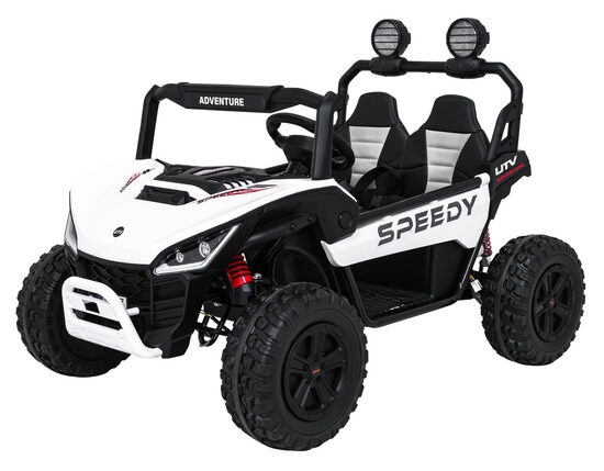 SPEEDY 4x4 Buggy bērnu elektro auto (balts, 4WD)