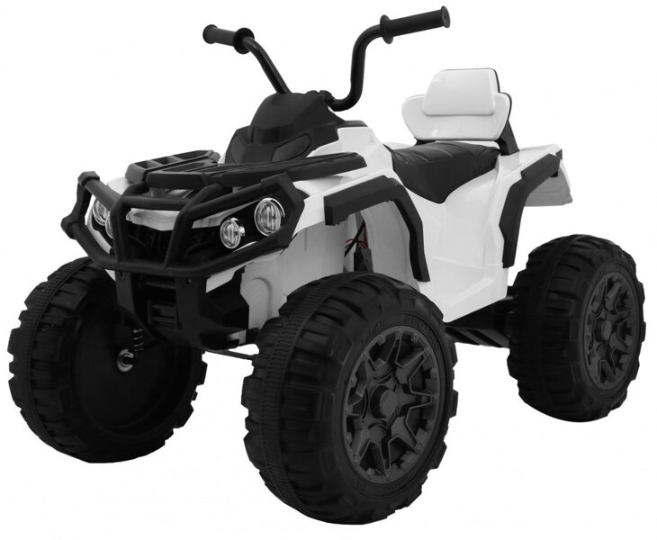 Quad ATV bērnu elektro kvadracikls (balts)