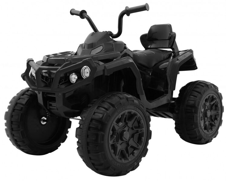 Quad ATV bērnu elektro kvadracikls (melns)