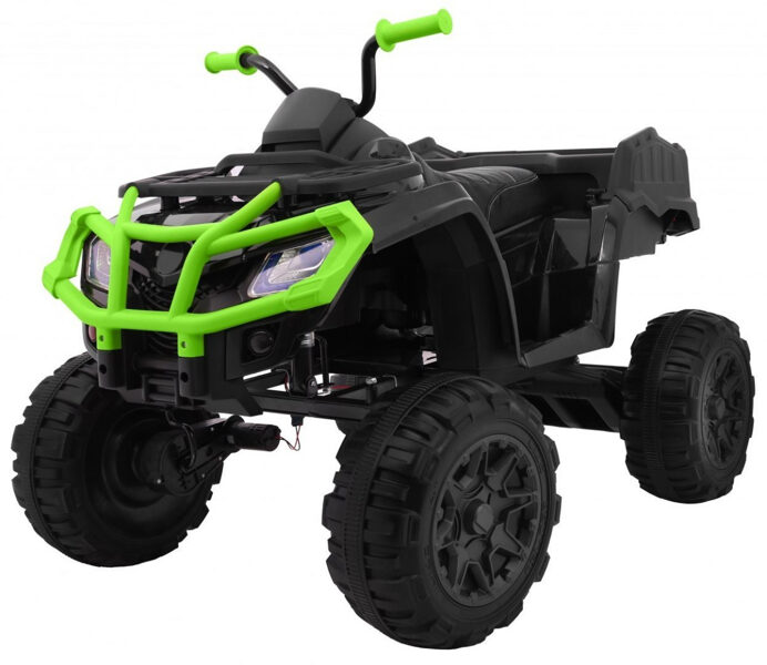 Quad XL ATV bērnu elektro kvadracikls (melns)
