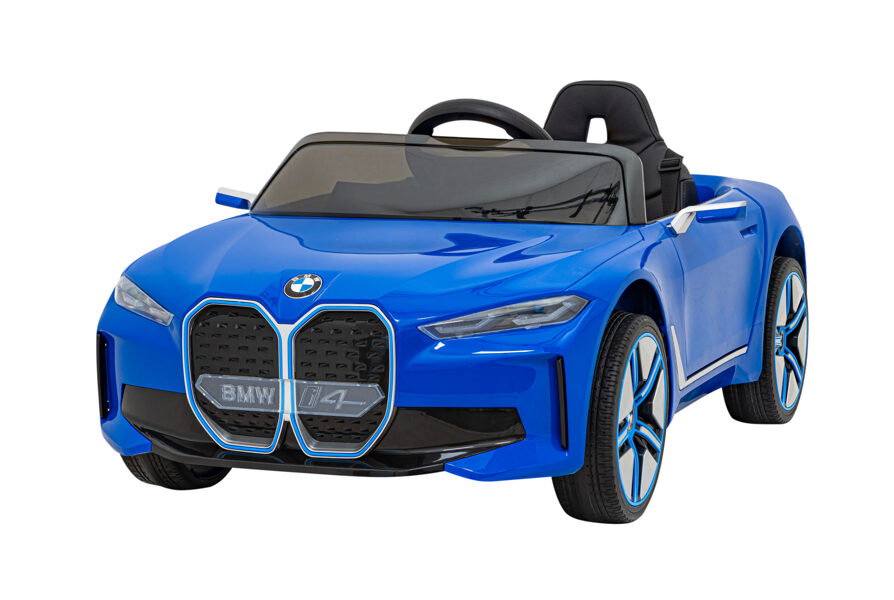 BMW I4 bērnu elektro auto (zils, 2WD)