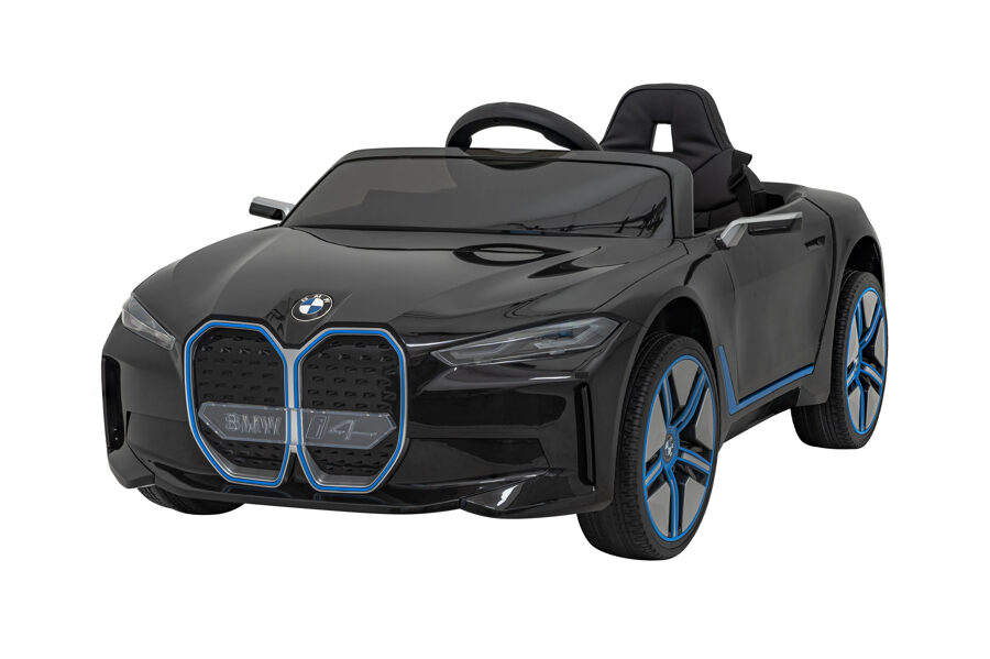 BMW I4 bērnu elektro auto (melns, 2WD)