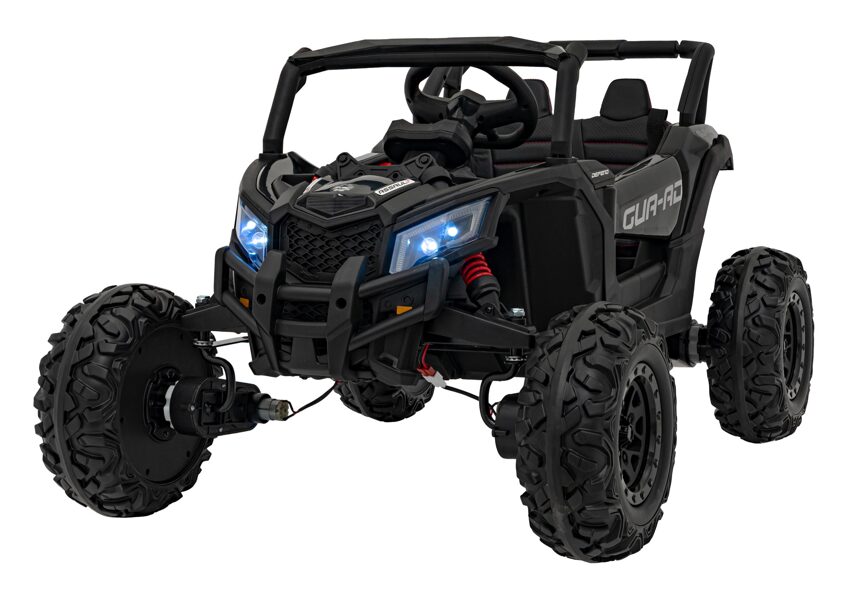 Buggy ATV Defend bērnu elektro auto (melns, 4WD)