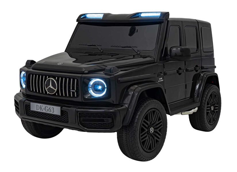 Mercedes Benz G63 AMG XXL bērnu elektro auto (melns, 4WD)
