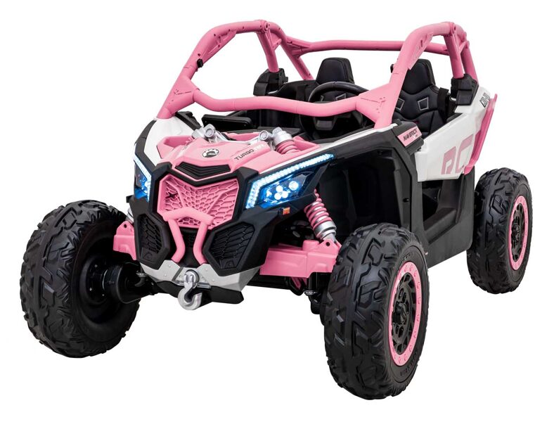 Buggy Maverick Turbo RR bērnu elektro auto (rozā, 4WD)